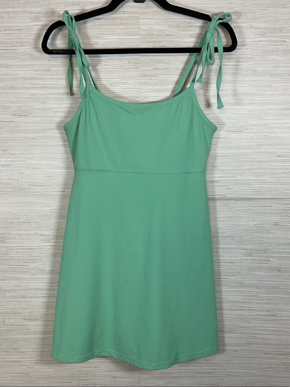 Beach Riot Liberty Tennis Mini Active Dress Jade Sky Light Green Tie-Strap Med
